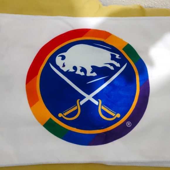 NHL Other - Set of 2 Buffalo Sabres Pride Night Game Towels.
